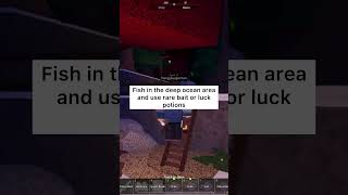 How To GET CERULEAN FANG ROD in Fisch! Roblox (Rare Drop) #shorts #roblox #fisch