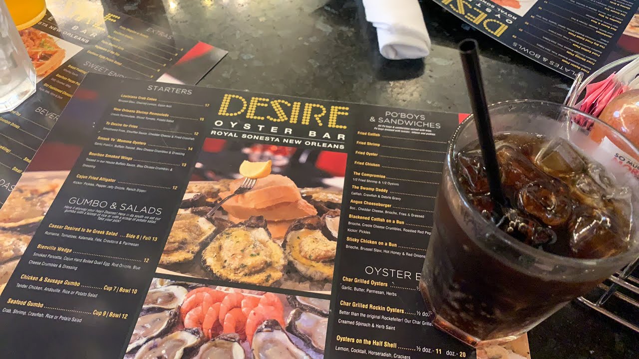 Desire Oyster Bar New Orleans YouTube