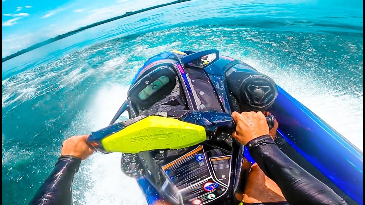 PRIMEIRO ROLE COM MEU JET SKI NO LAGO!