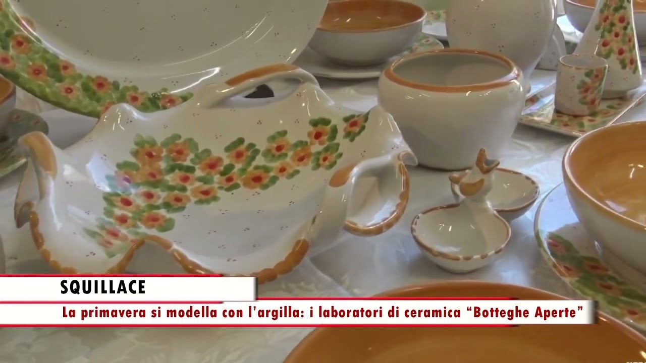 Squillace, la primavera si modella con l’argilla: i laboratori di ceramica “Botteghe Aperte”