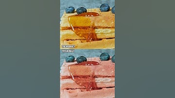 How do those with colour blindness perceive Belgian waffles?#Shorts #ColourBlind #ColorBlind