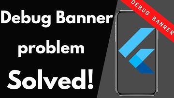 How to remove debug banner in flutter app