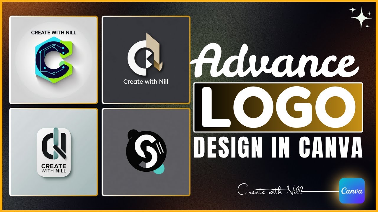 Продвинутый профессиональный обучающий курс по разработке индивидуального логотипа с помощью Canv...