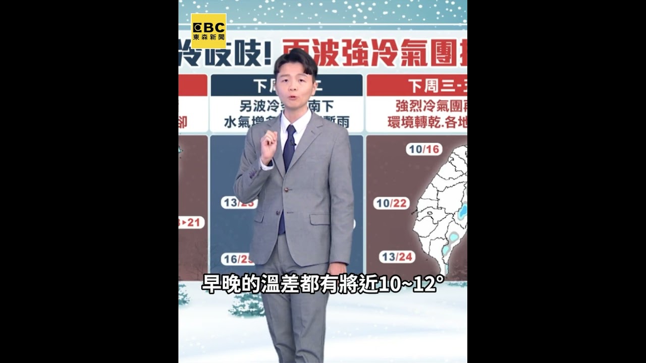 凍感番薯！下周三-五強烈冷氣團再襲 挑戰寒流等級