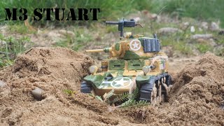 M3 Stuart #11 -tank model