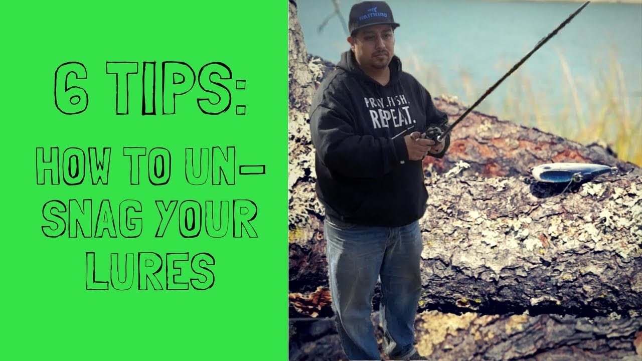 Un-Snagged: 6 Tips on How to Un-Snag your Lures!
