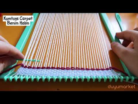 Kumtoys Carpet Benim Halım - Mini Halı Dokuma