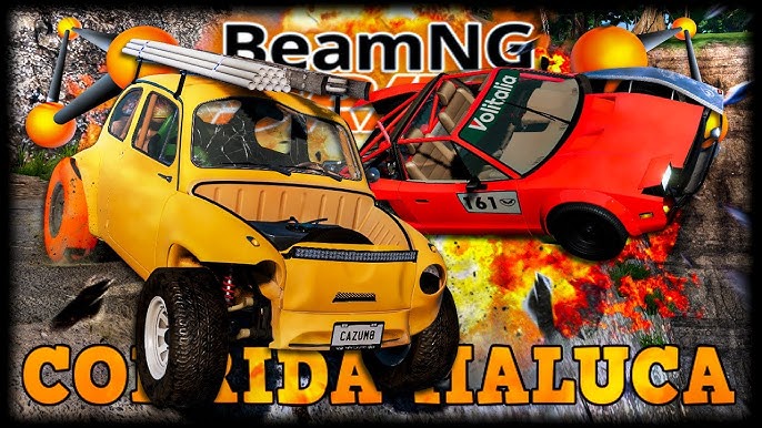 Os Mods MAIS BIZARROS de Carros da GAMBLER 500 - BeamNG Drive