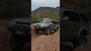 When you’ve got 35s on your 4Runner it’s like all the obstacles disappear #crownking