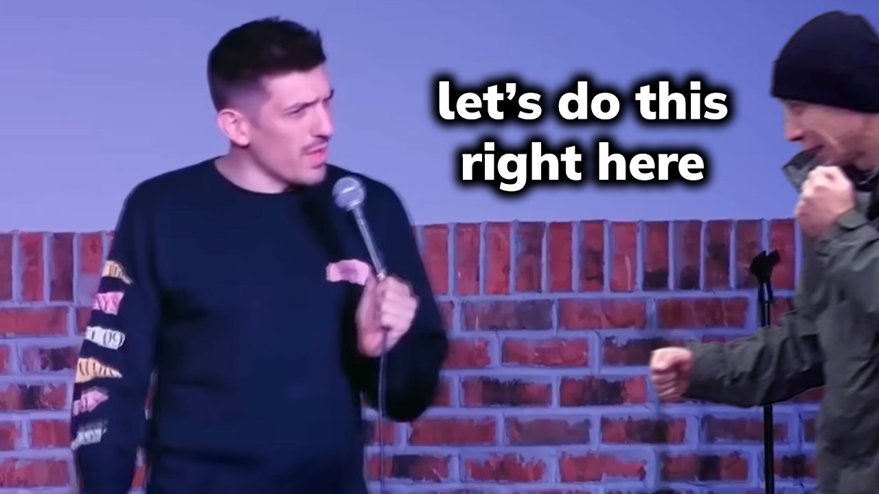 When Hecklers Try To Fight Comedians