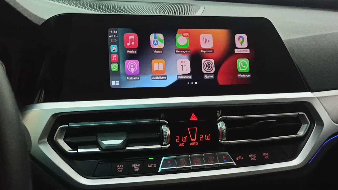 BMW 320 | 19/20 - instalação CarPlay e Android Auto - ArtsomAuto