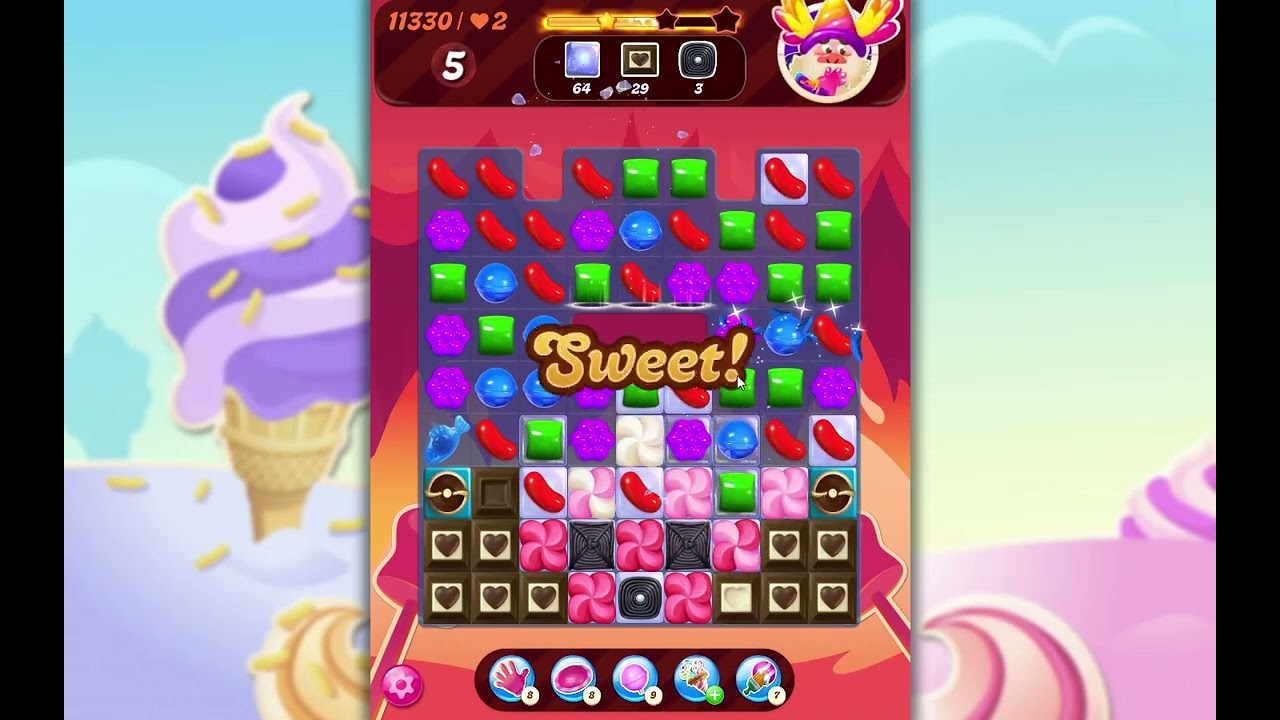 Candy Crush Saga Level 11330 - YouTube