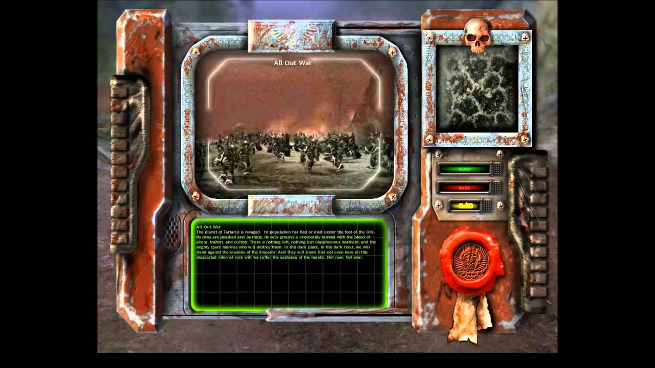Dawn Of War   Mission 11   All Out War - Intro