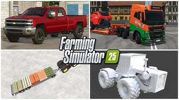 Farm Sim News - New Silverado, Pallet Autoload, John Deere 8020, & More!