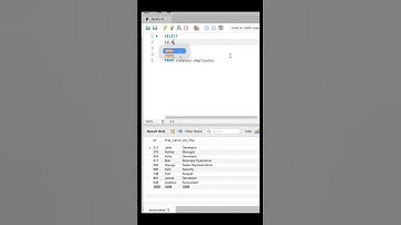 SQL Tutorial: How to use an Alias #shorts