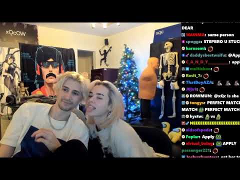 xqc and  nyyxxii  brother and sister share a kiss
