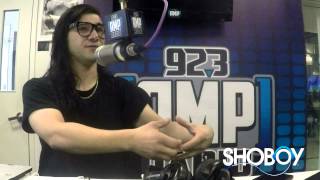 Skrillex in Studio: Talks Deadmau5 beef, Drake and Meek Mill and Bullying