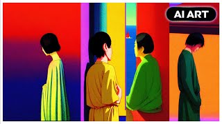 make this minimalistic style using AI (Stable Diffusion)