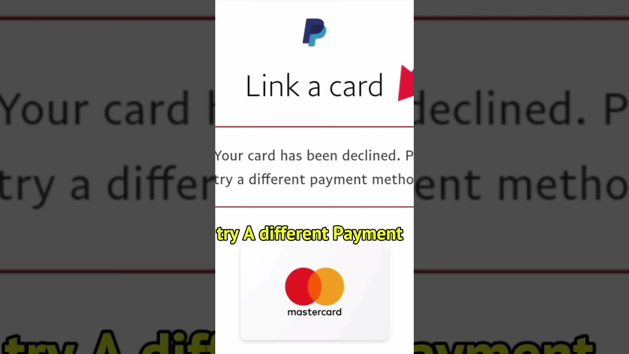 How to link your card to your PayPal account 100% working | PayPal Card Link Problem Solved 