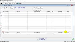 How To Create Sales Purchase Entry In Gold Fa Software In Prime Financial Accounting Software.