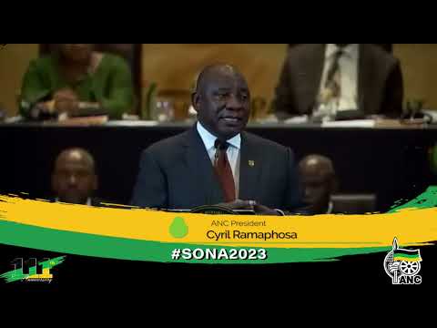 SONA address by President Cyril Ramaphosa #anc