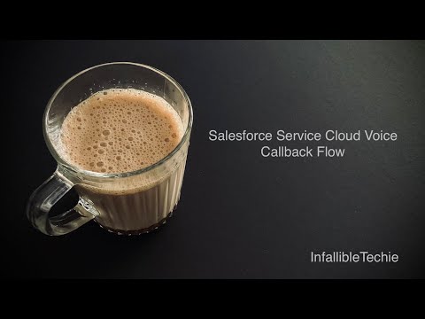 Salesforce Service Cloud Voice Callback Flow