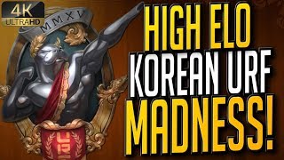 HIGH ELO KOREAN URF MADNESS IN 4K 120FPS!