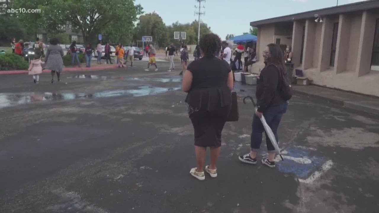 Black Lives Matter holds protest, rally in Stockton