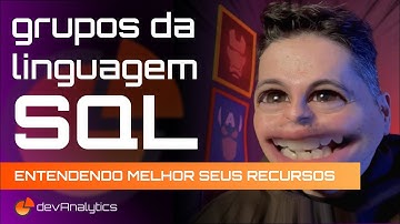 Quais são os grupos linguagem SQL? #SQL #BancoDeDados #GruposSQL