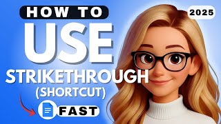 How to Strikethrough on Google Docs Keyboard Shortcut