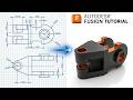 Fusion 360 From Zero | Beginner Step-by-Step Modeling Tutorial #43