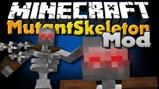 Minecraft Mod - Mutant Skeleton Mod - New Boss and Items!!