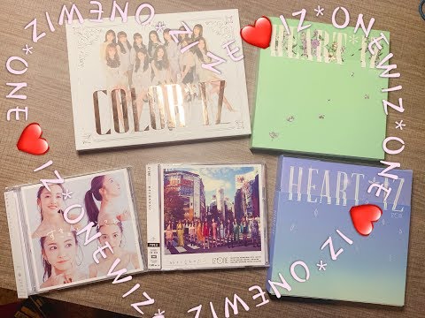 IZ*ONE & 板野友美 专辑开箱 👏 IZ*ONE Unboxing 1st & 2nd mini album & Japan.ver