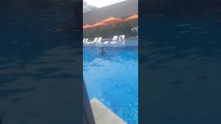 Swimming At The Pool