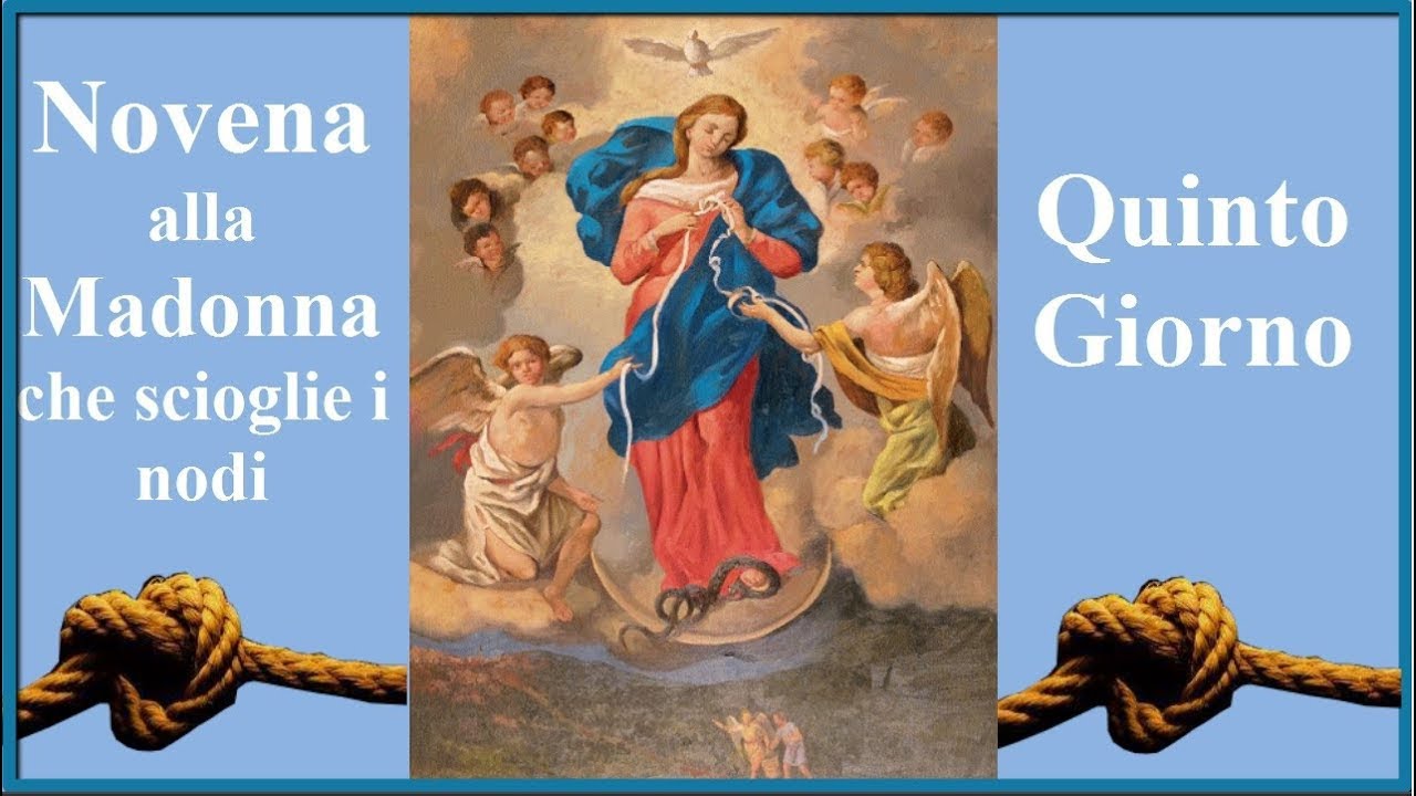 Novena a Maria che scioglie i nodi e Santa Messa - YouTube