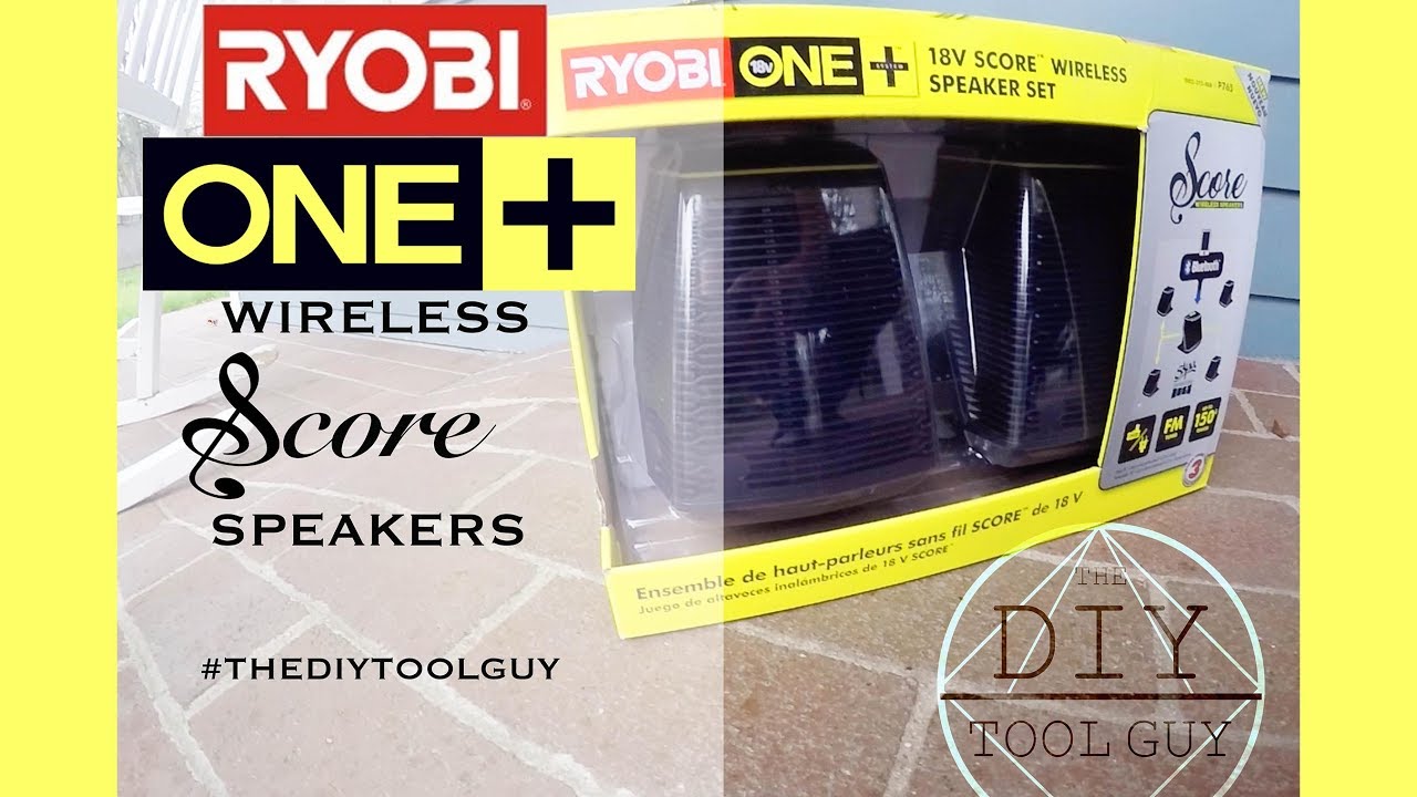 ryobi score speakers