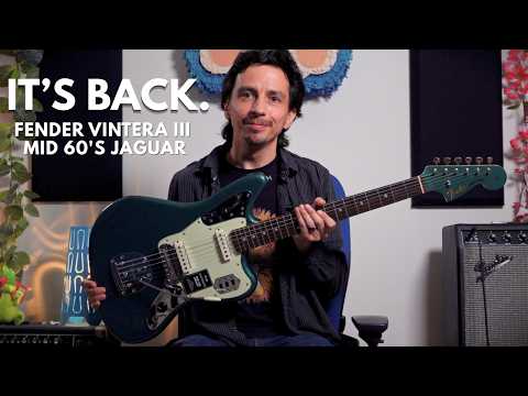 Fender Vintera III Mid 60's Jaguar  -  Worth the Wait?