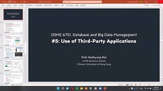 RDB: Use of Third-Party Applications with MySQL