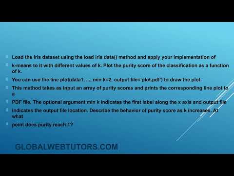Machine learning Assignment Help