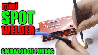 Mini SPOT WELDER / Affordable SPOT WELDER / REVIEW AND OPERATION screenshot 1