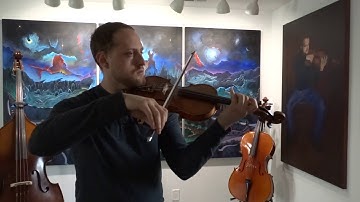 Book 1, Song 9 ("At the Playground") from "Beautiful Music for Two String Instruments" (1st violin)