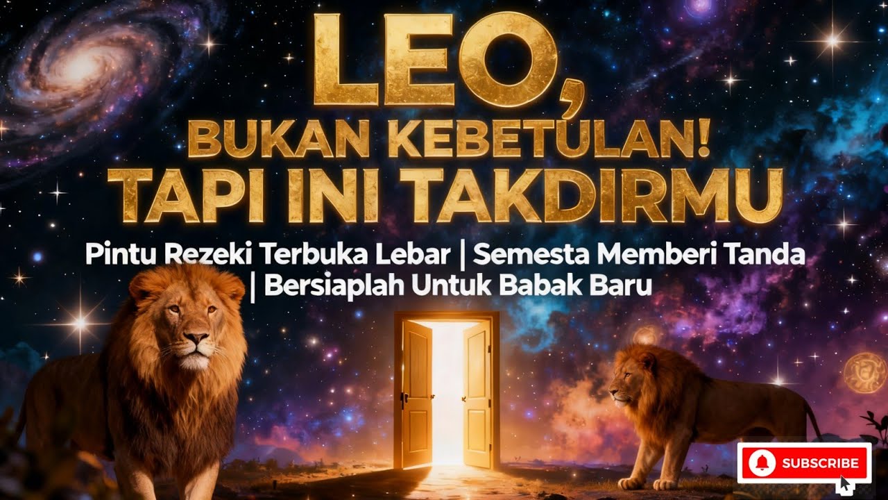 Leo♌ Berkah Semesta! Tiba-tiba Terjadi Dan Inilah Firasatmu Yang Menjadi Nyata - Hari Ini Februari