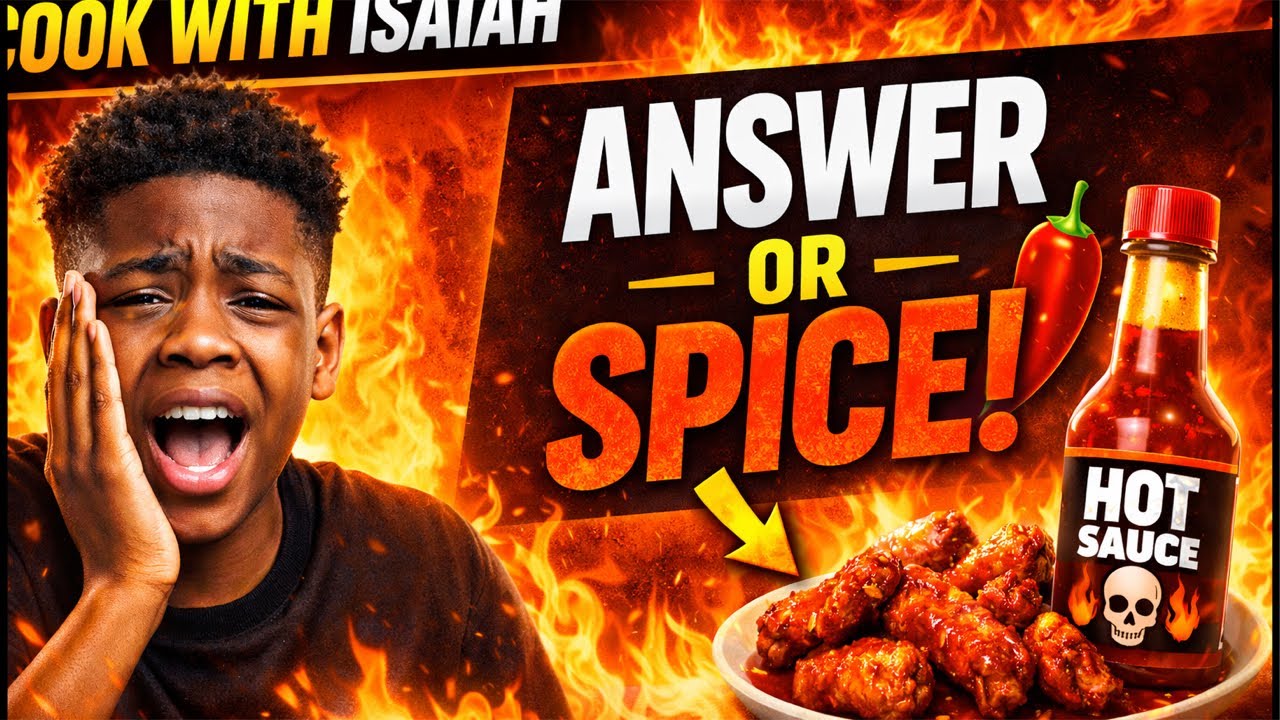 Cook With Isaiah LIVE | Answer or Eat Hot Sauce 🌶️🔥