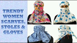 Trendy Women Scarves, Stoles & Gloves | Online shopping | New Stylish Women Printed Scarves screenshot 4