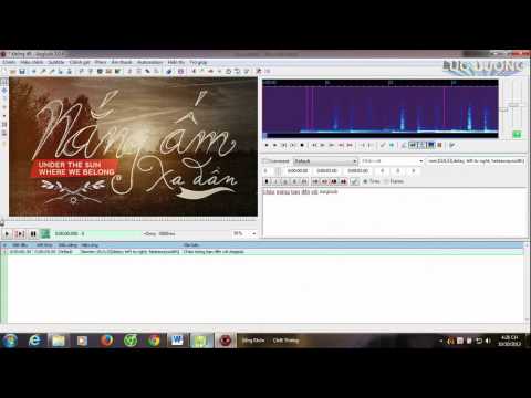 Hướng Dẫn Làm Hiệu Ứng Chữ Credit, Banner Chạy Ngang Màn Hình Trong Video Bằng Aegisub