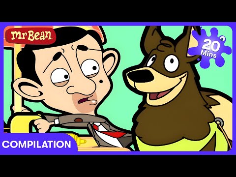 Mr. Bean - 4 शरारती कुत्तों का हंगामा! 🐶 | WildBrain Anak-Anak | WildBrain Anak-Anak