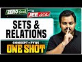 Sets and Relations One Shot - Complete Chapter &amp; PYQs | JEE 2026 | MPC | Telangana &amp; AP