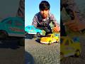 2 ta rc blue car RC yellow car test drive