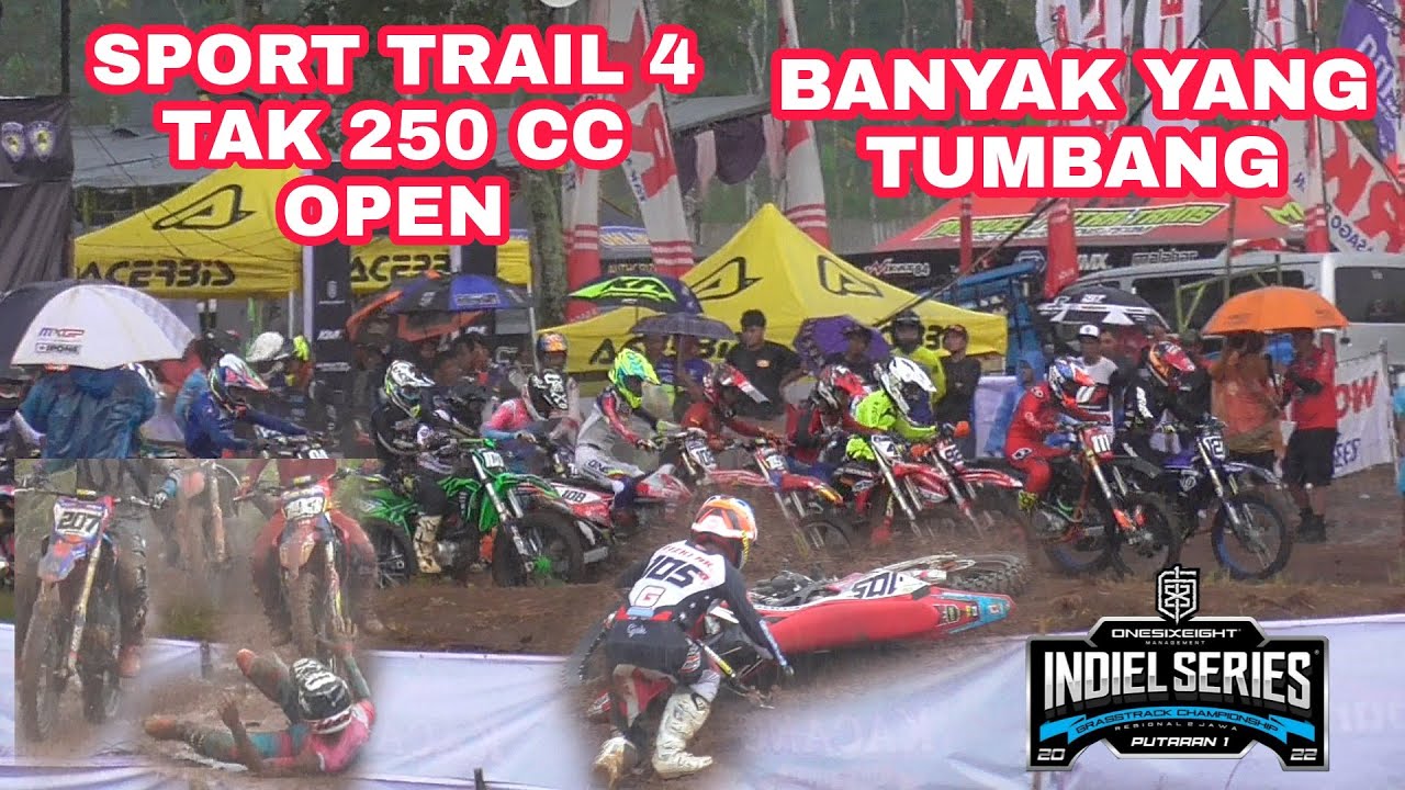 BANYAK YANG TUMBANG.. KELAS SPORT TRAIL 