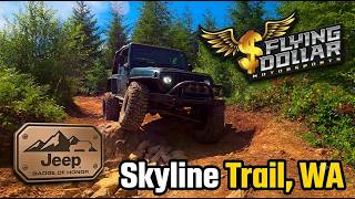 Skyline Trail, WA Jeep Badge of Honor Trail